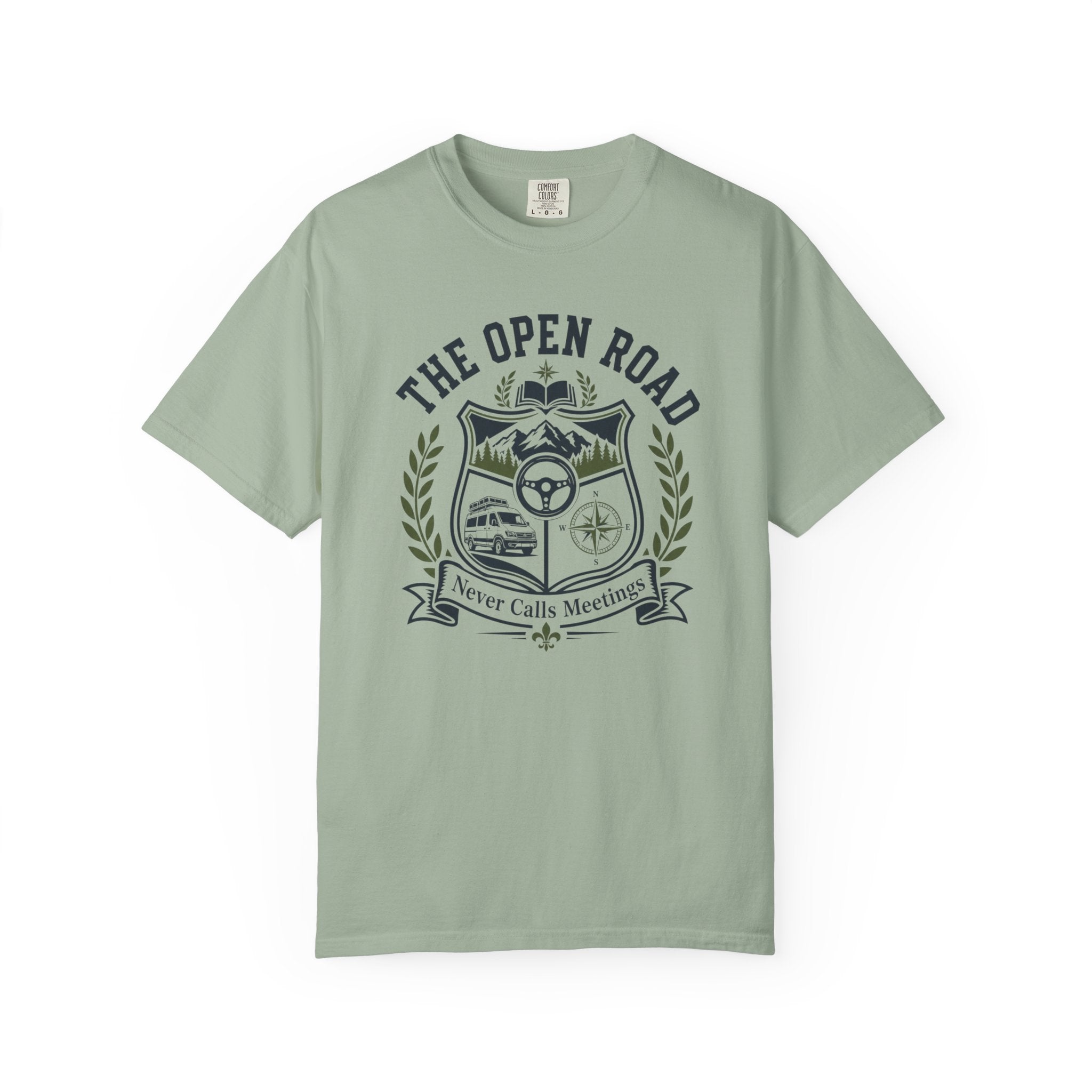 The Open Road Never Calls Meetings - T-Shirt