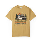 Slow Mornings Strong Coffee Weak Signal - T-Shirt