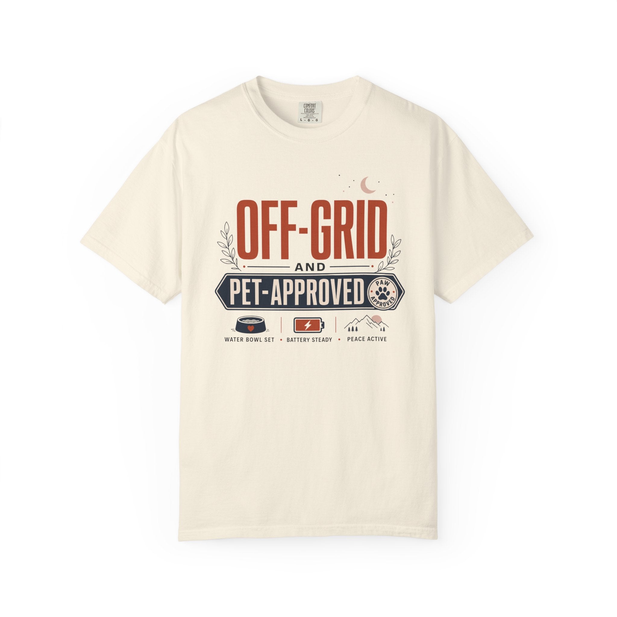 Off Grid And Pet Approved - T-Shirt