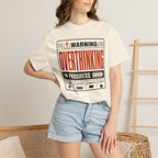 Warning Overthinking In Progress - T-Shirt