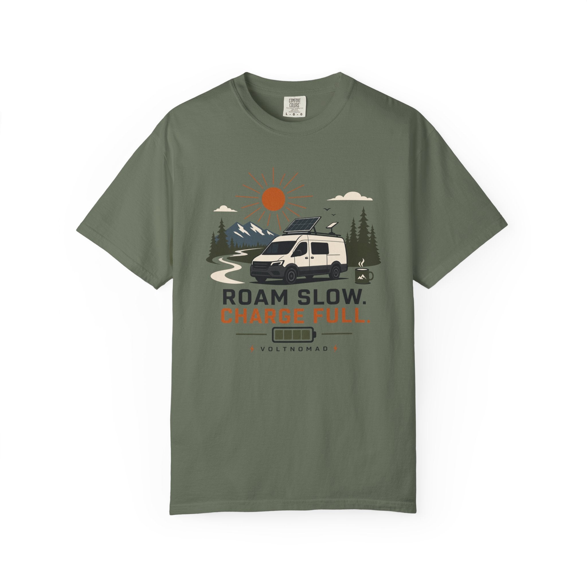 Roam Slow Charge Full - T-Shirt
