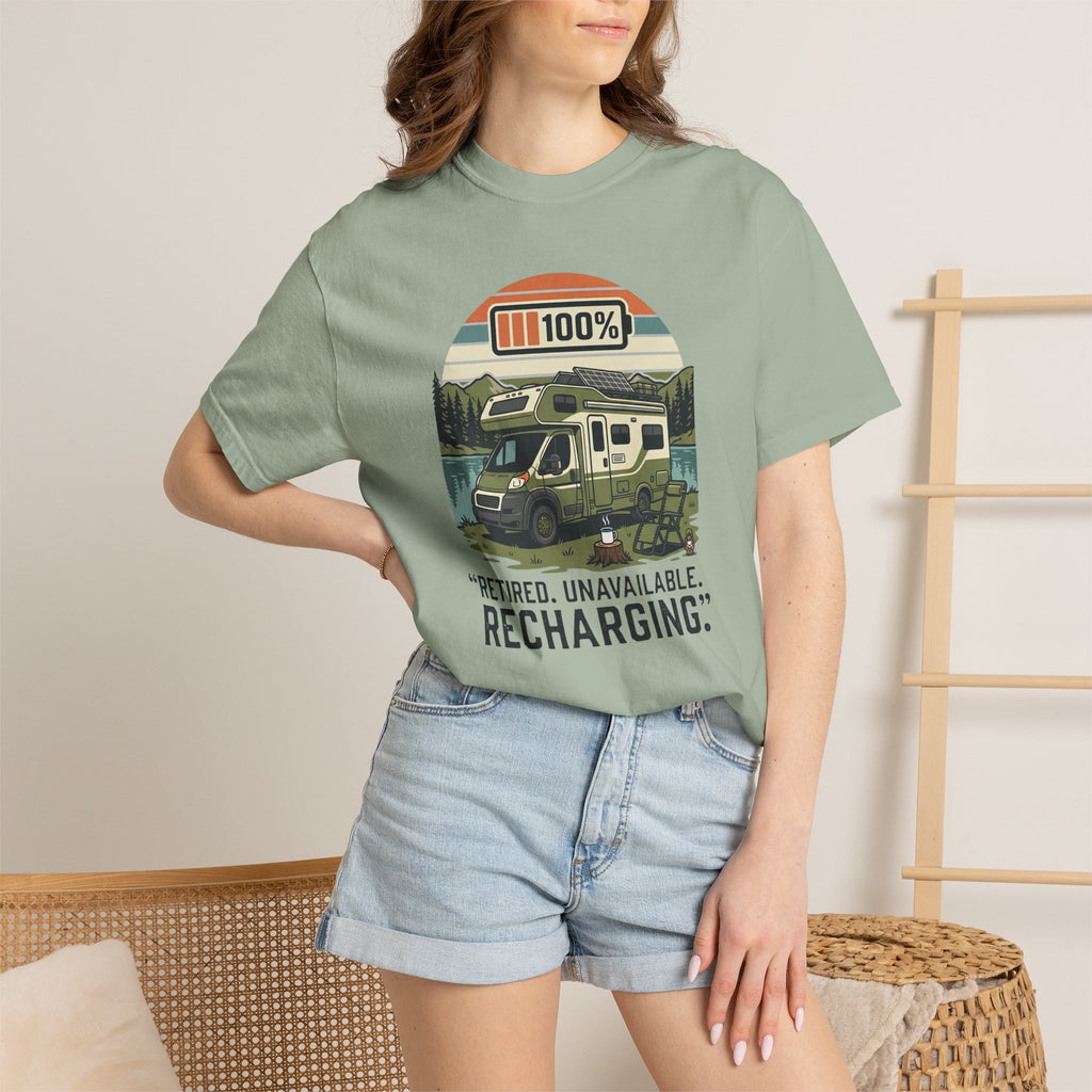 Retired Unavailable Recharging - T-Shirt