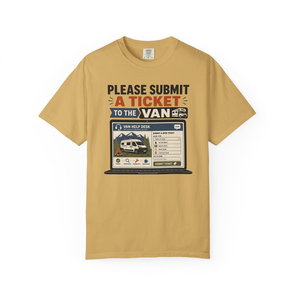 Please Submit A Ticket To The Van - T-Shirt