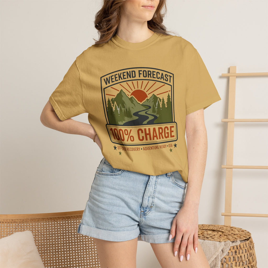 Weekend Forecast 100 Percent Charge - T-Shirt