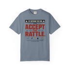 By Entering This Van You Accept The Rattle - T-Shirt
