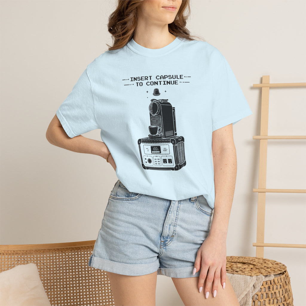 Insert Capsule To Continue - T-Shirt