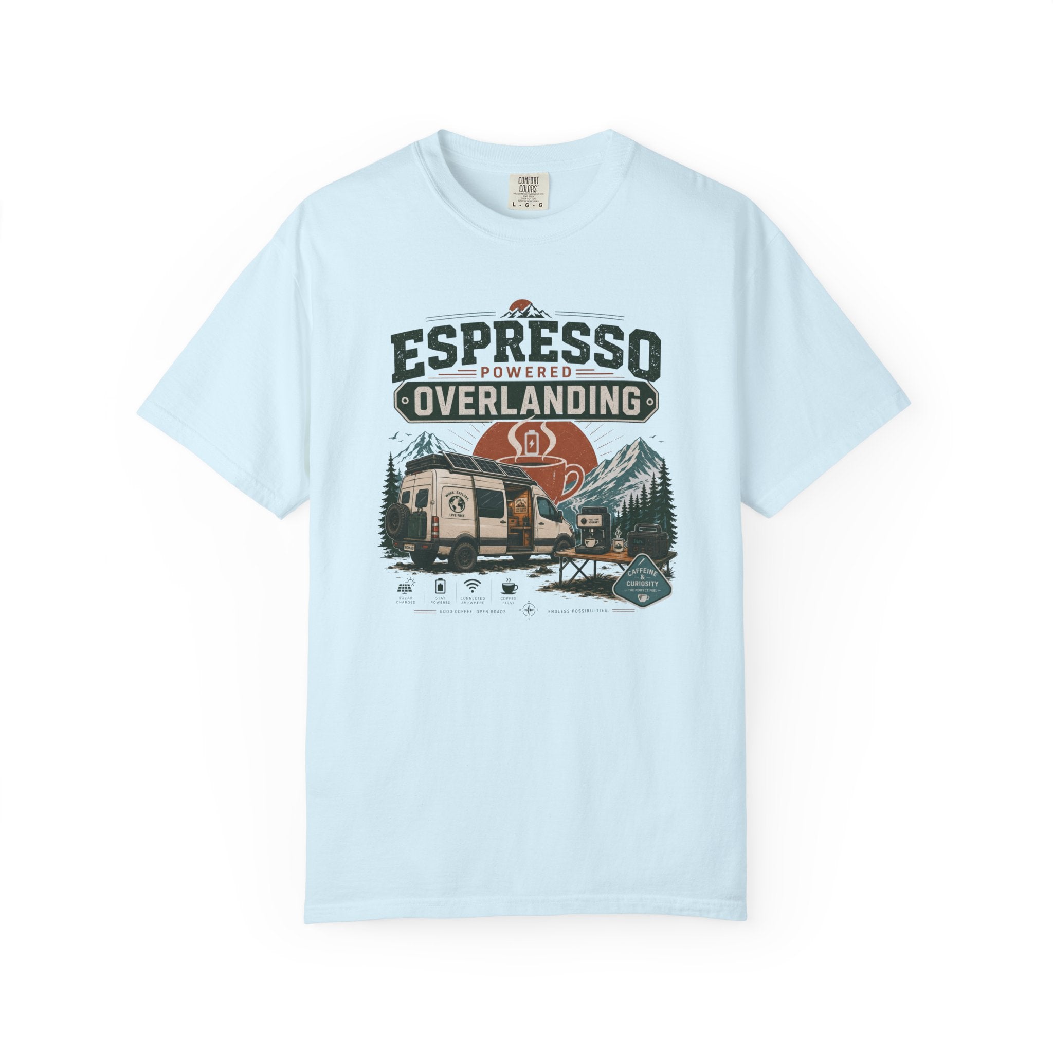 Espresso Powered Overlanding - T-Shirt