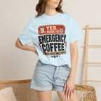 Yes I Packed The Emergency Coffee - T-Shirt