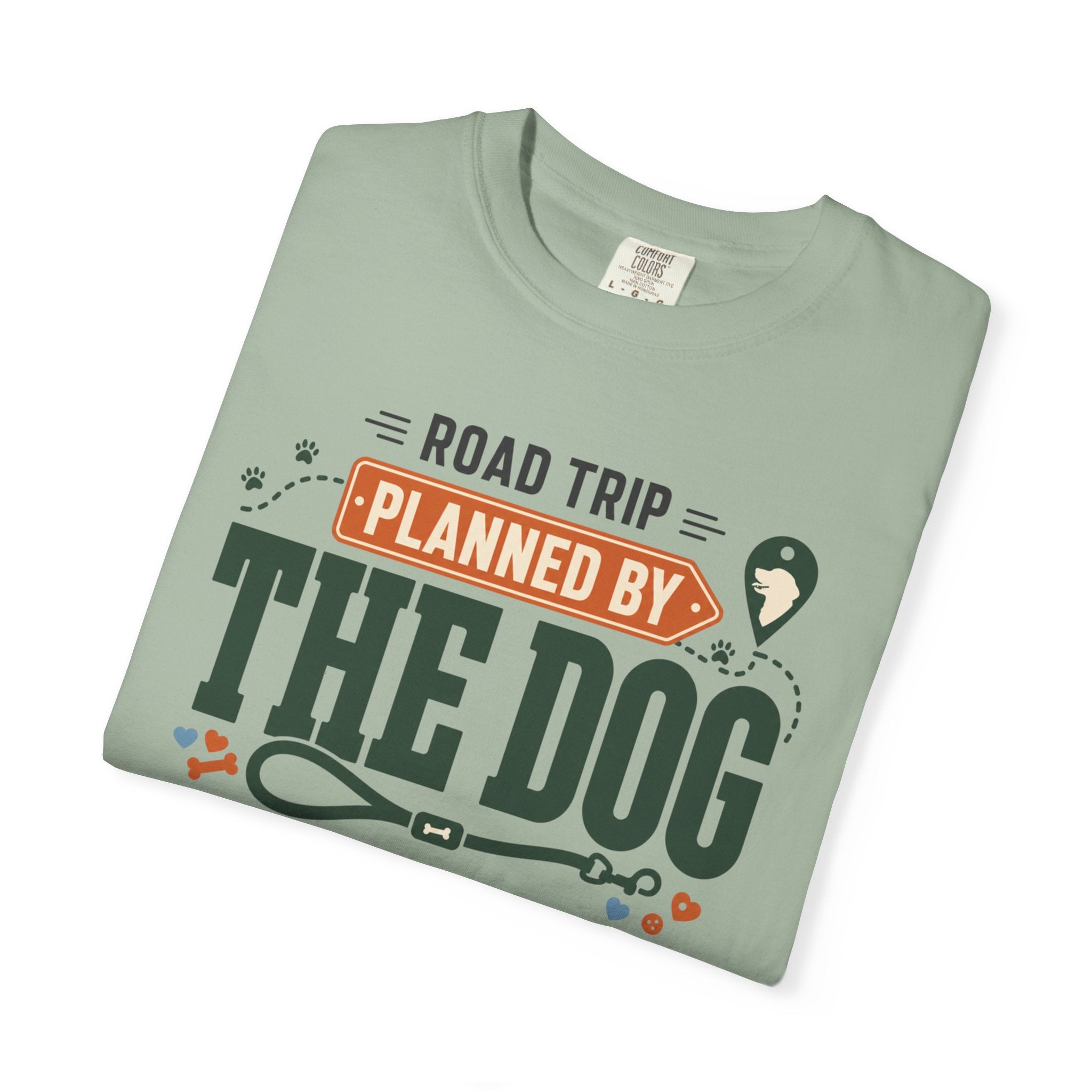 Road Trip Planned By The Dog - T-Shirt