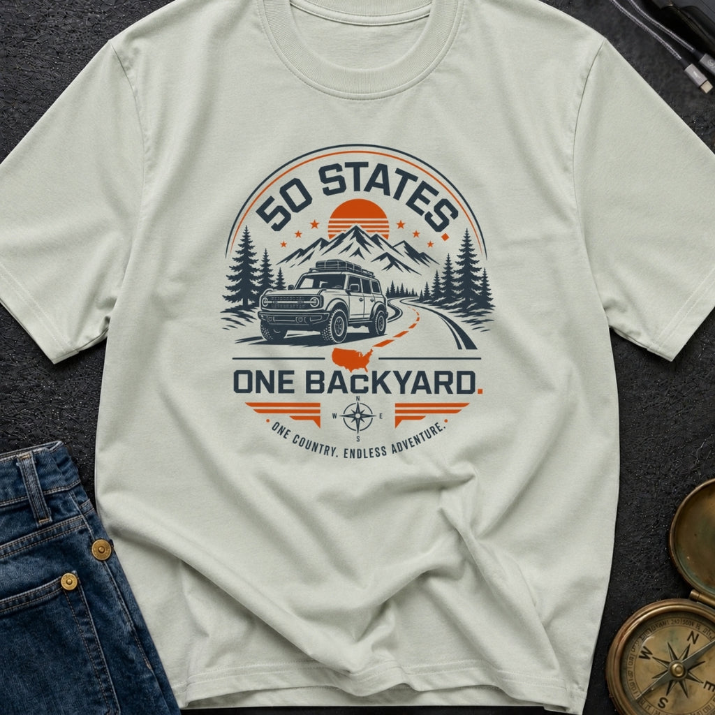 50 States One Backyard - T-Shirt