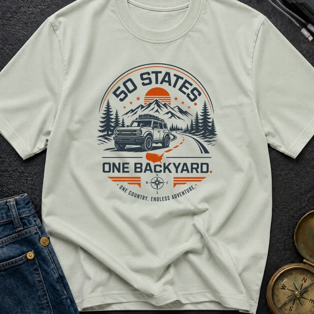 50 States One Backyard - T-Shirt