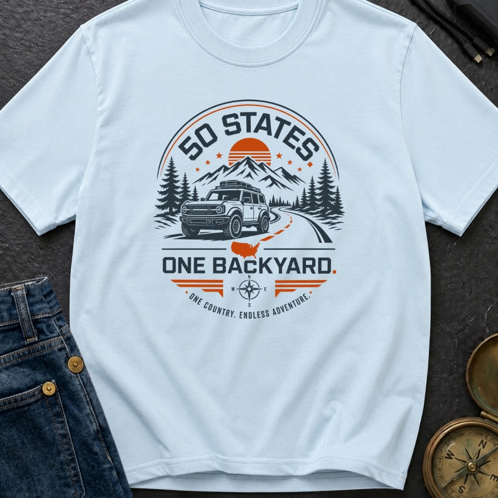 50 States One Backyard - T-Shirt