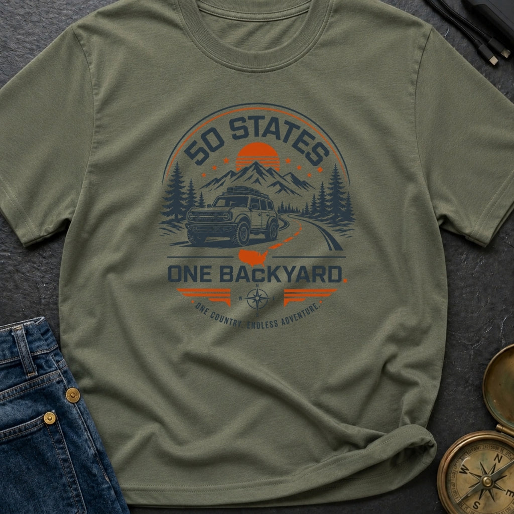 50 States One Backyard - T-Shirt