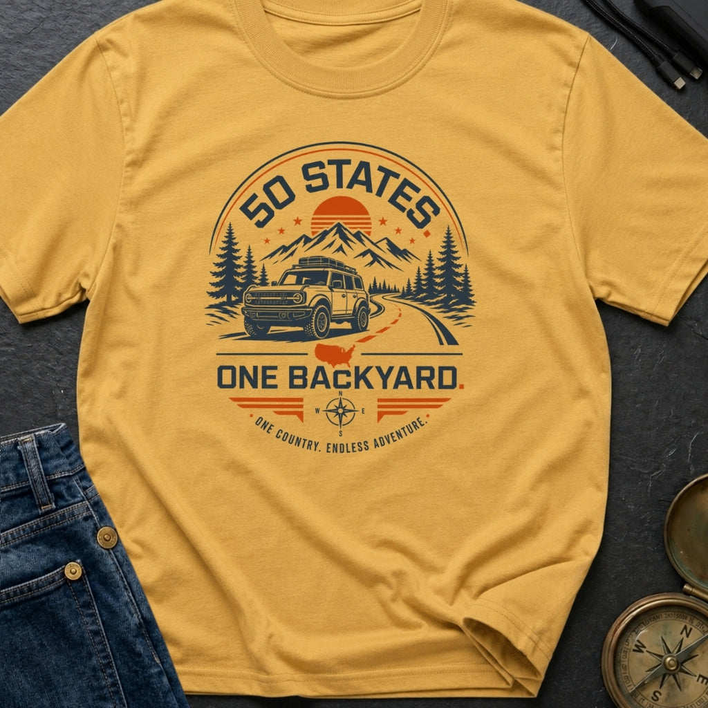 50 States One Backyard - T-Shirt