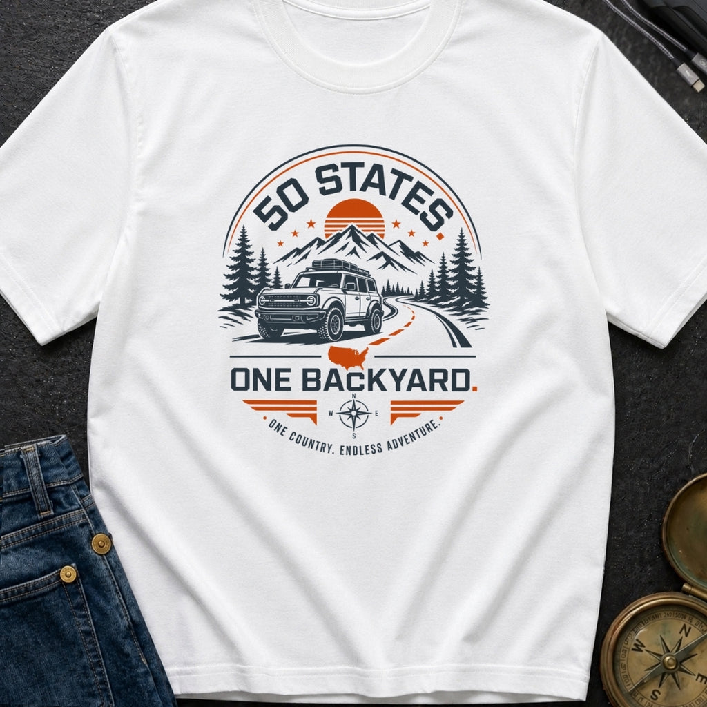 50 States One Backyard - T-Shirt