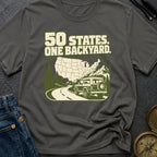 50 States One Backyard - T-Shirt