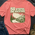50 States One Backyard - T-Shirt