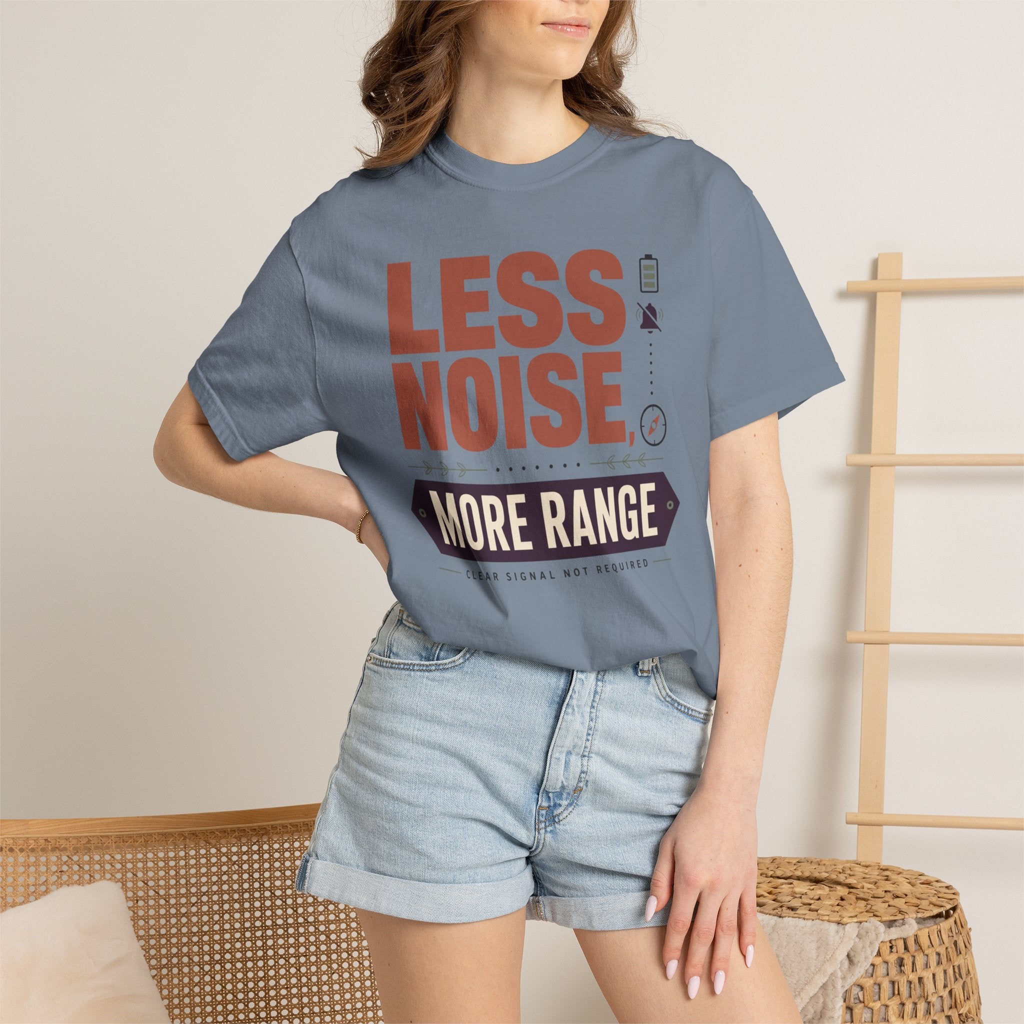 Less Noise More Range - T-Shirt