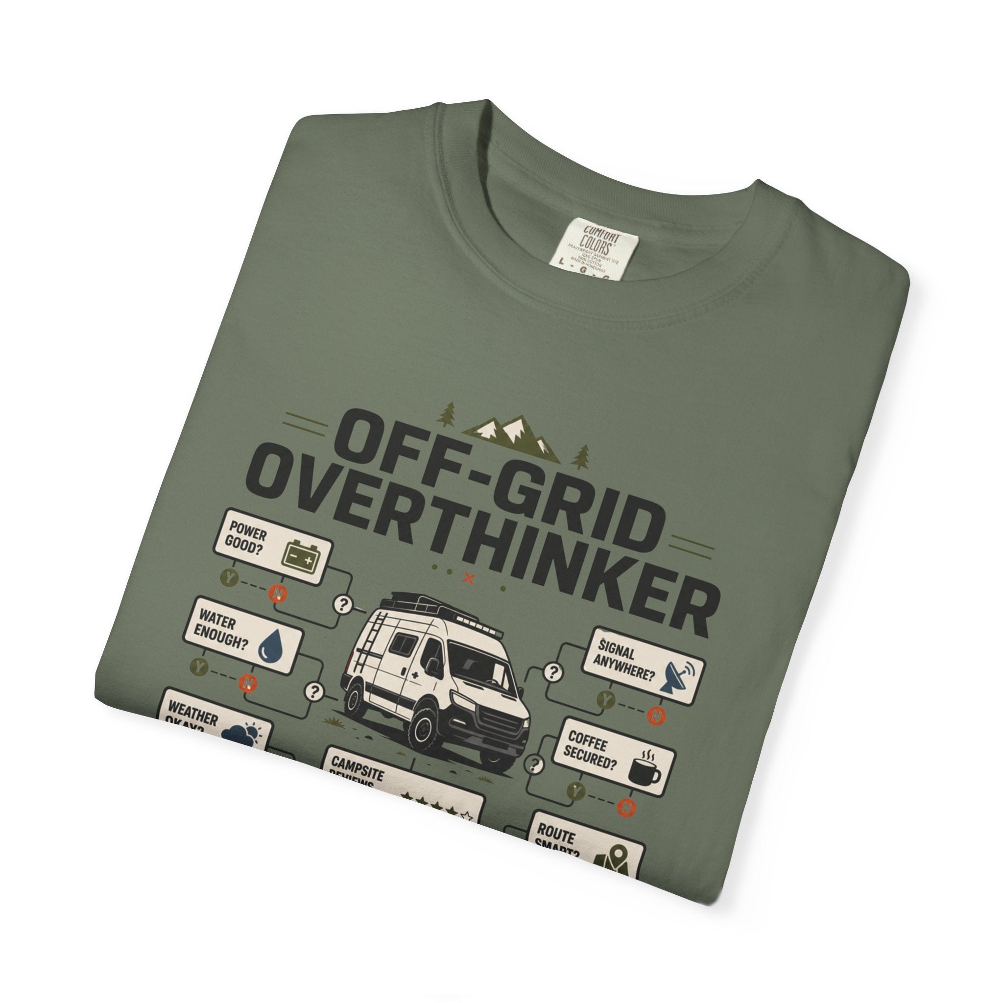 Off Grid Overthinker - T-Shirt