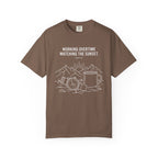 Working Overtime Watching The Sunset Approved - T-Shirt
