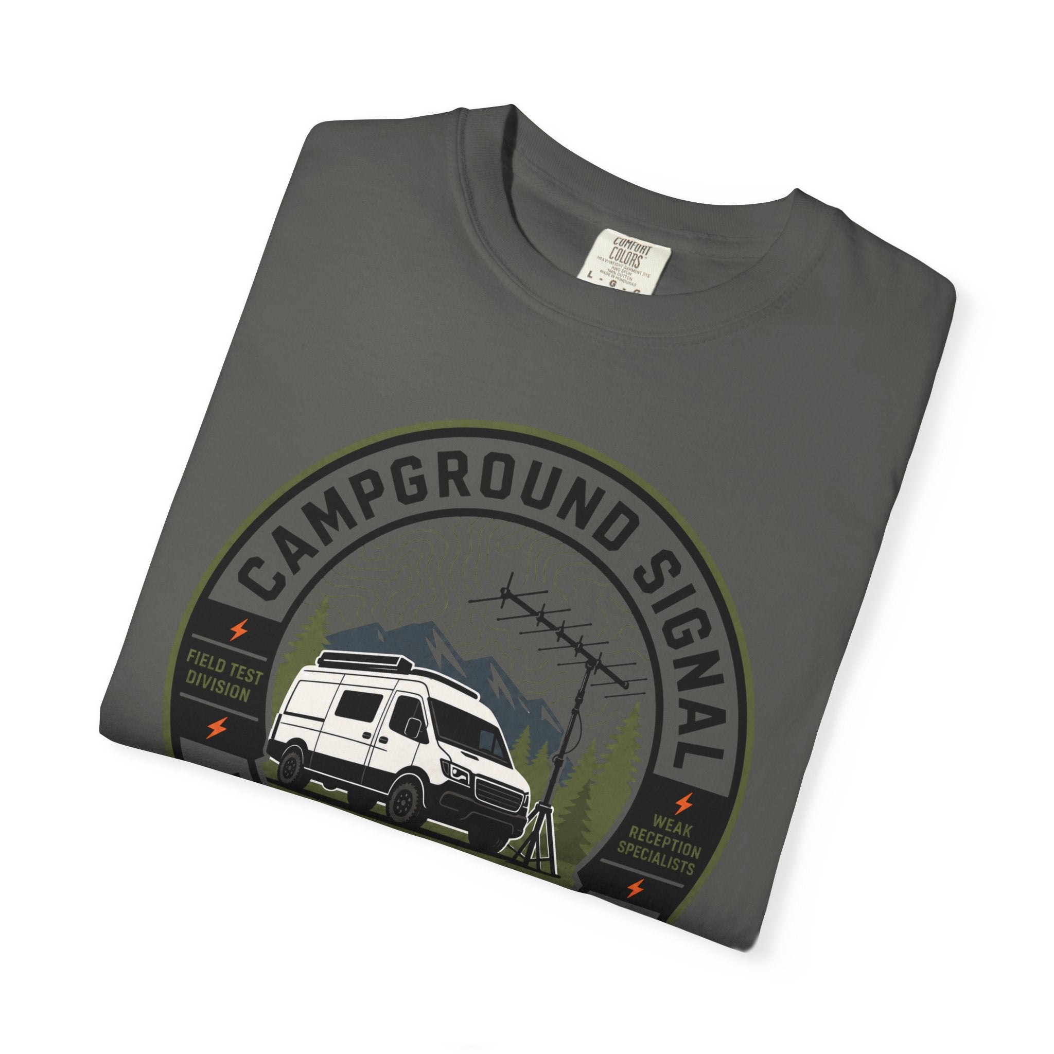 Campground Signal Research Team - T-Shirt