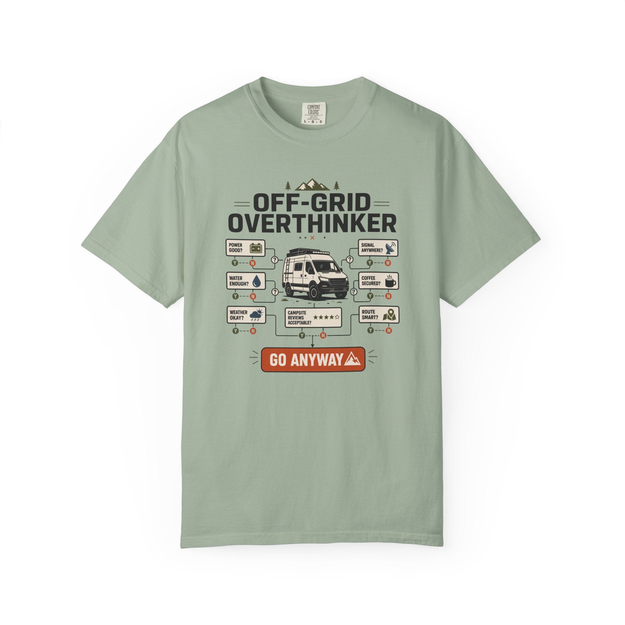 Off Grid Overthinker - T-Shirt