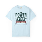 Power Under Seat Cat In Window - T-Shirt