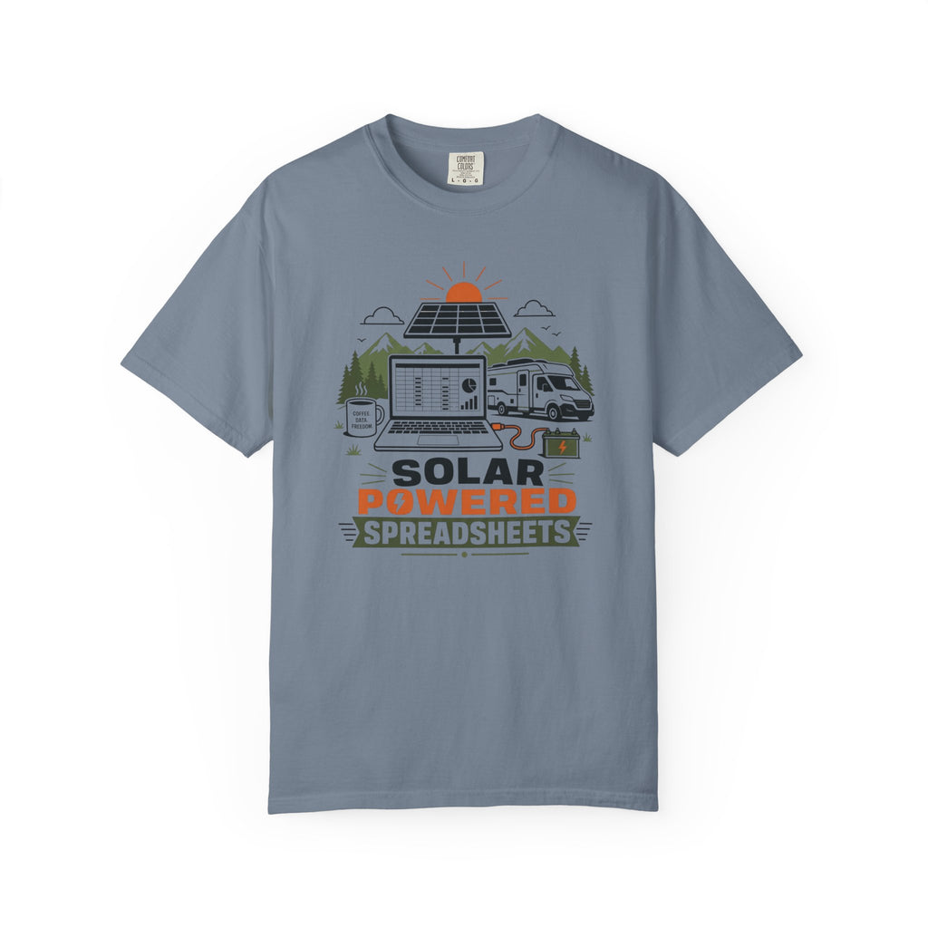 Solar Powered Spreadsheets - T-Shirt