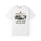 Laptop Open Horizon Wide - T-Shirt
