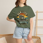 Van Life Offgrid And Fully Synced - T-Shirt