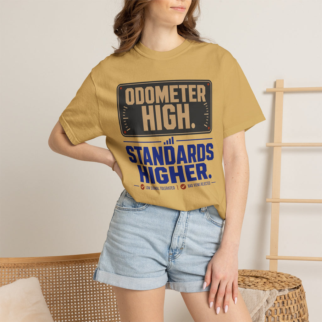 Odometer High Standards Higher - T-Shirt