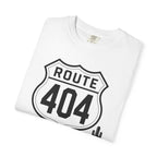 Route 404 Destination Not Found - T-Shirt