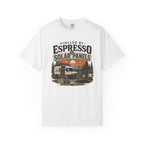 Fuelled By Espresso and Solar Panels - T-Shirt