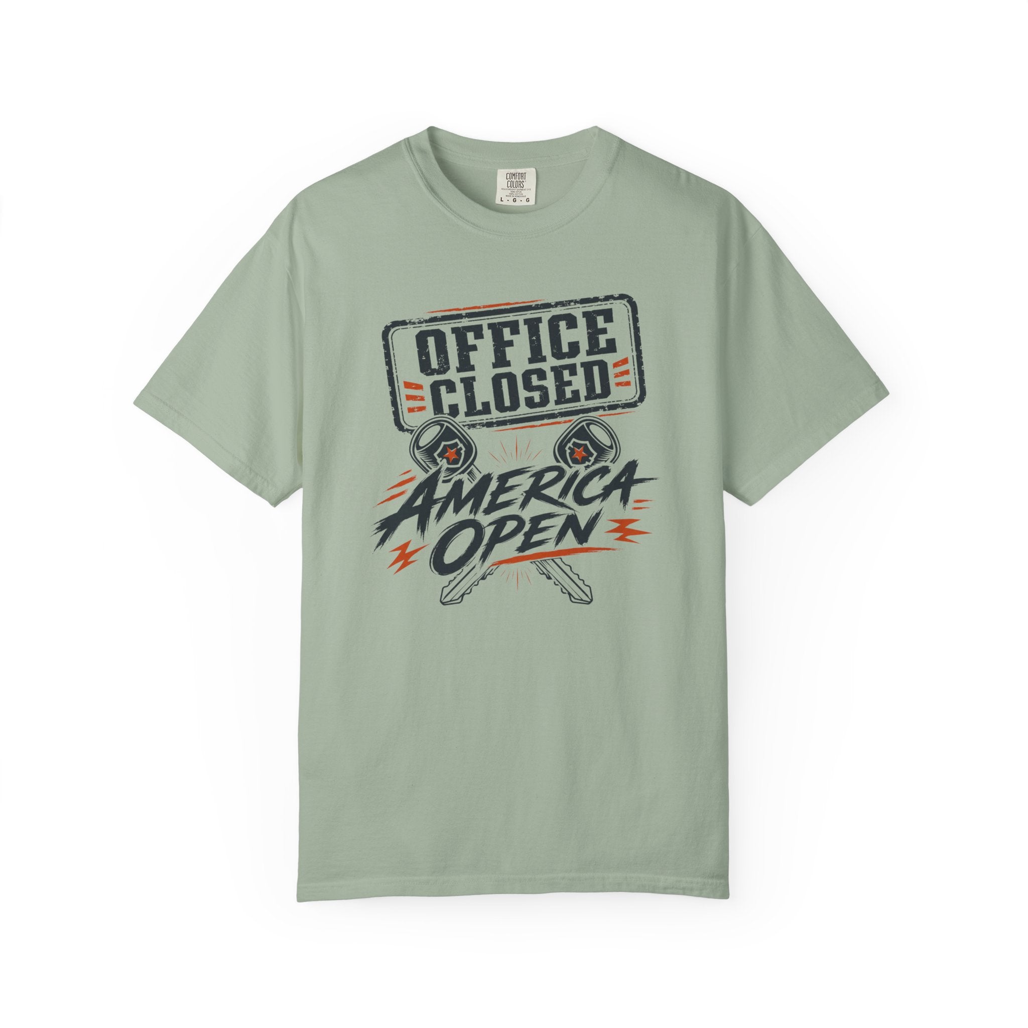 Office Closed America Open - T-Shirt