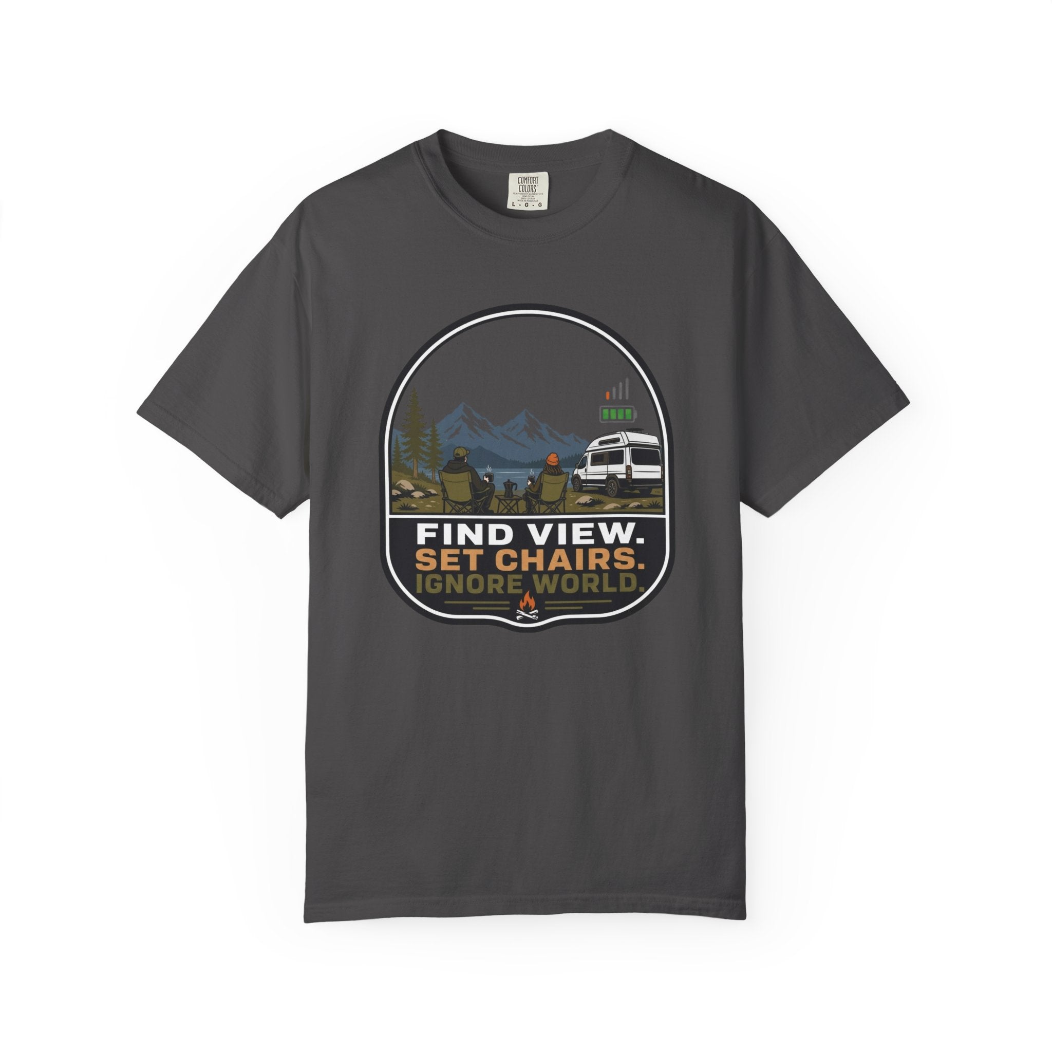 Find View Set Chairs Ignore World - T-Shirt