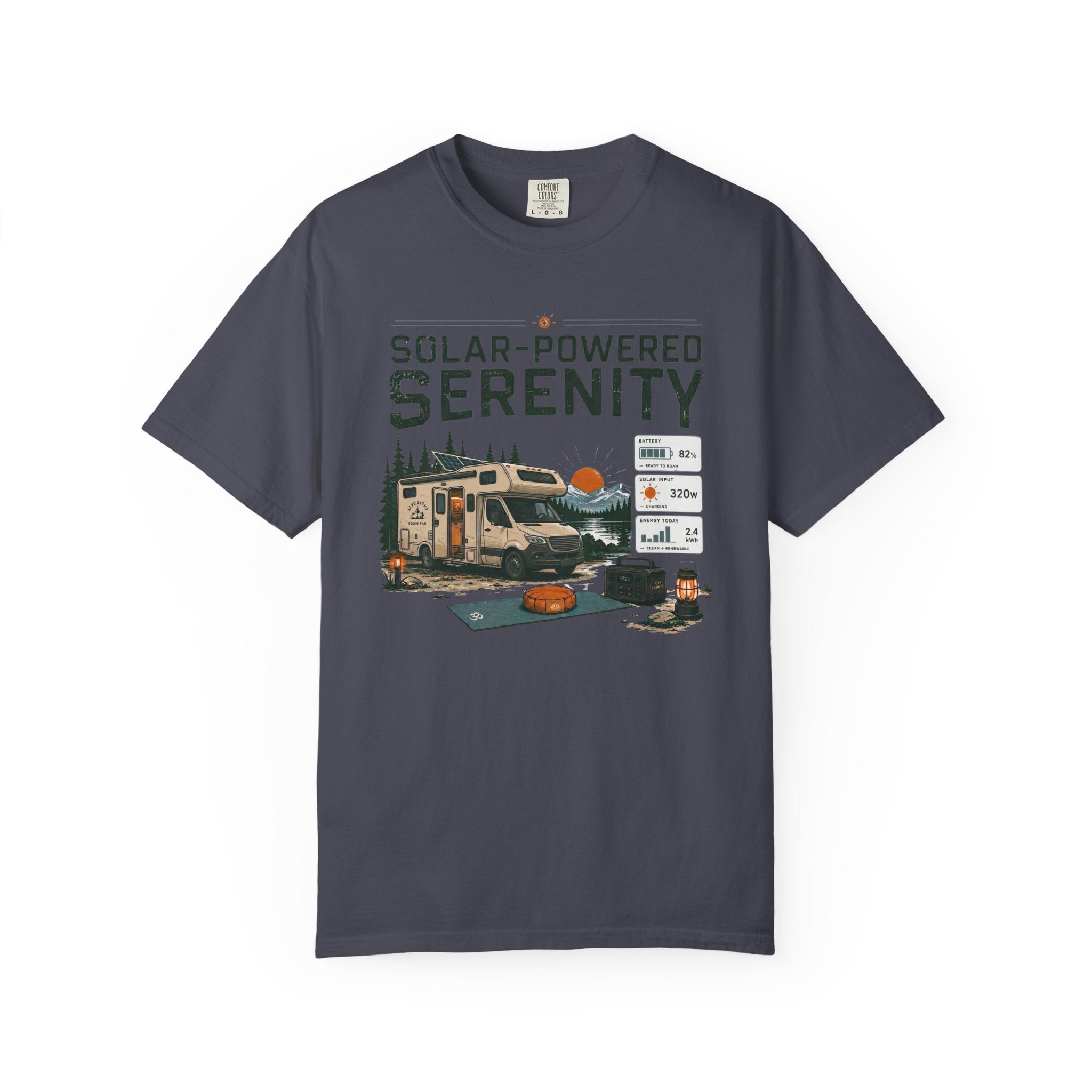 Solar-Powered Serenity - T-Shirt