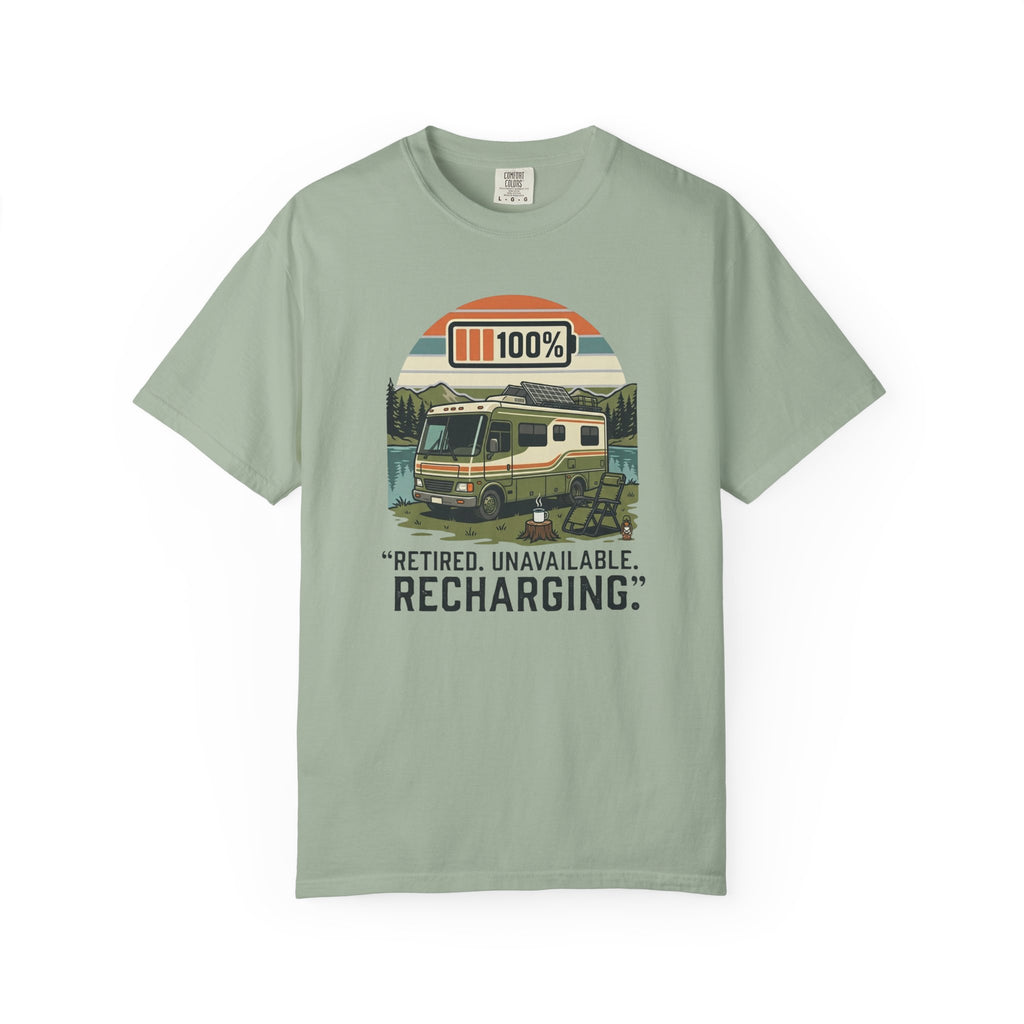 Retired Unavailable Recharging - T-Shirt