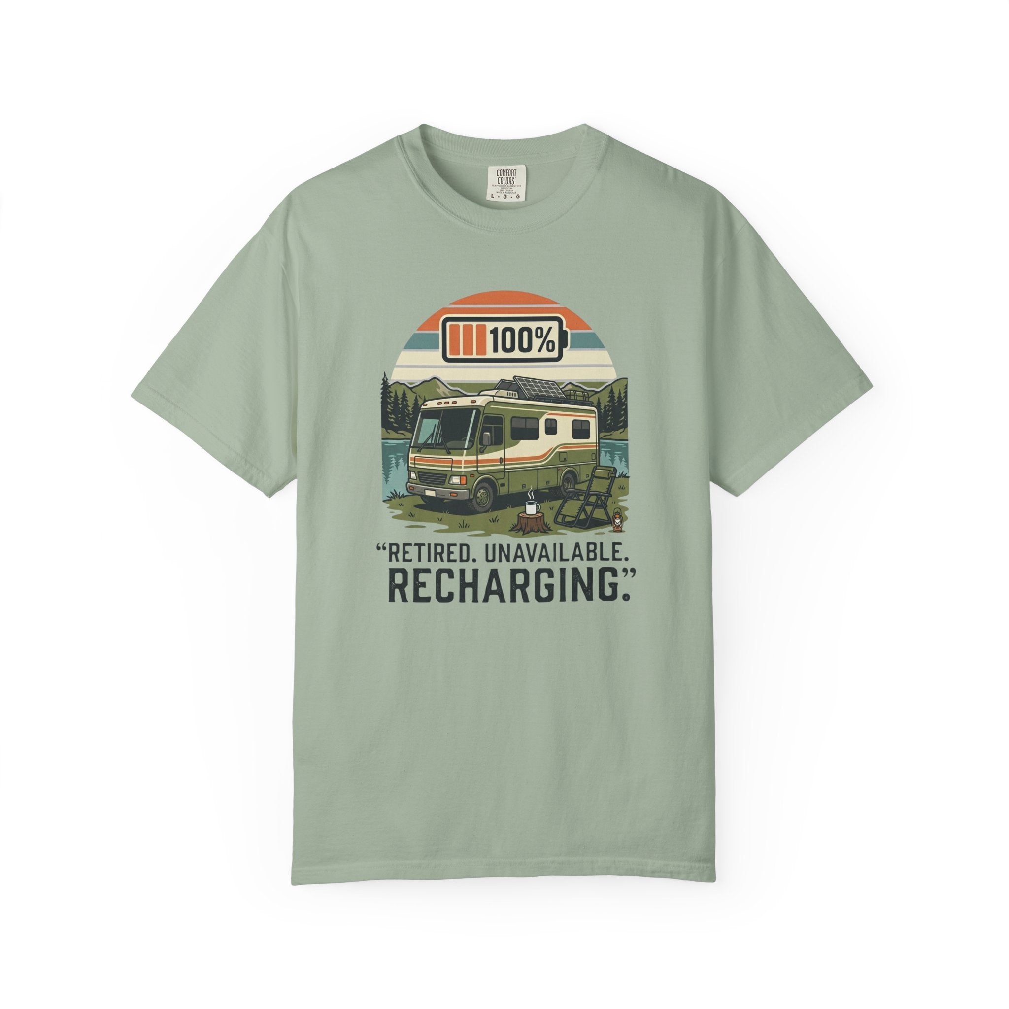 Retired Unavailable Recharging - T-Shirt