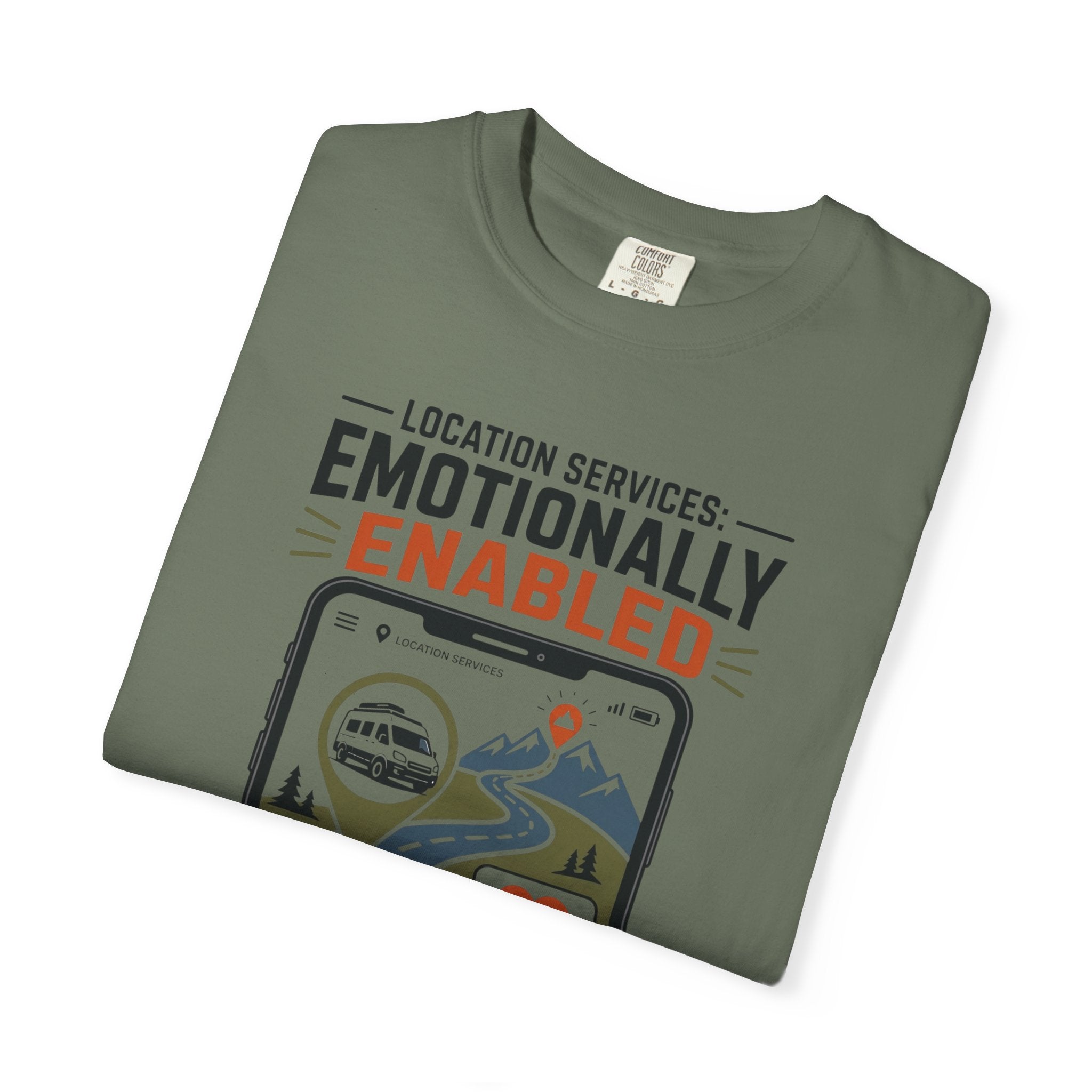 Location Services Emotionally Enabled - T-Shirt