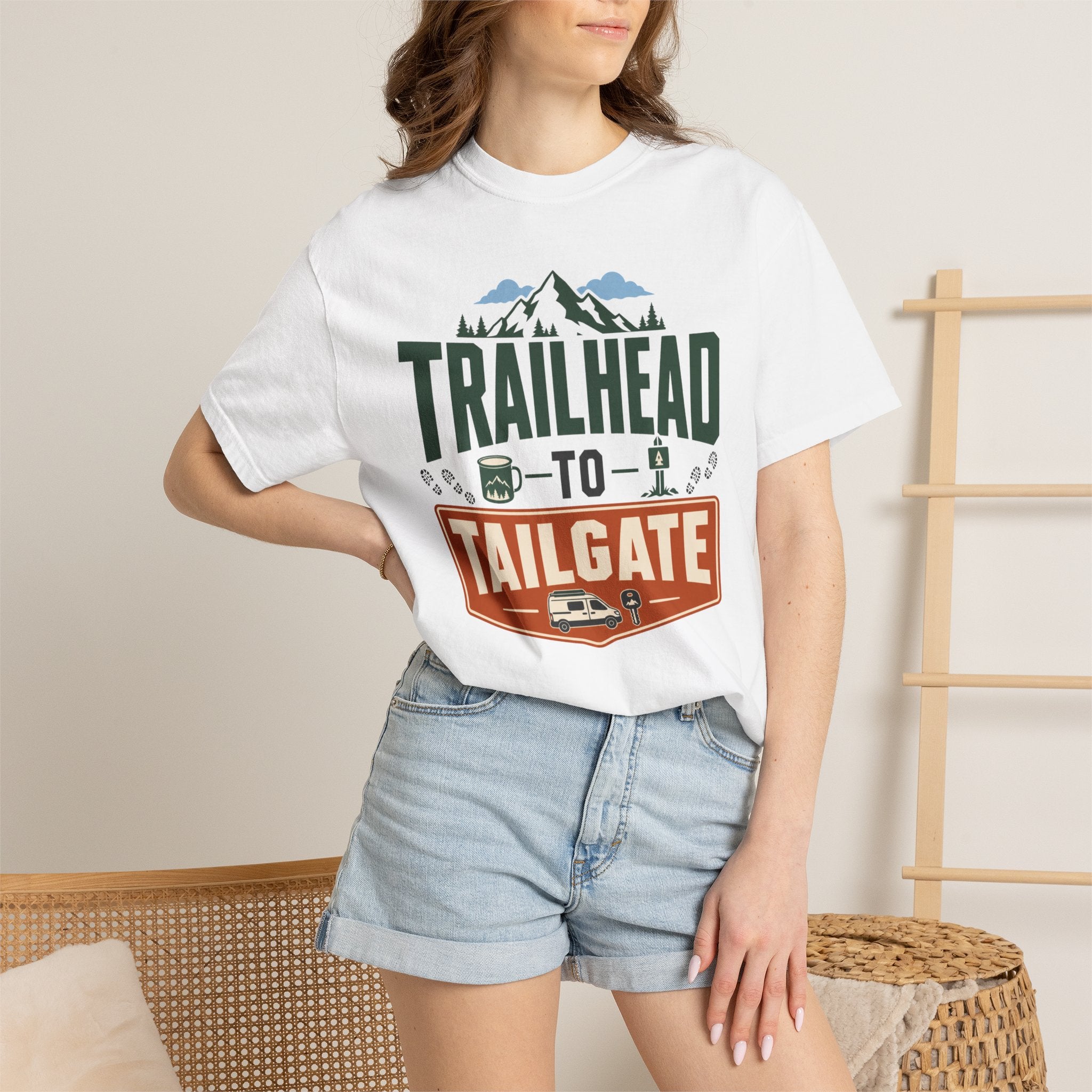 Trailhead To Tailgate - T-Shirt