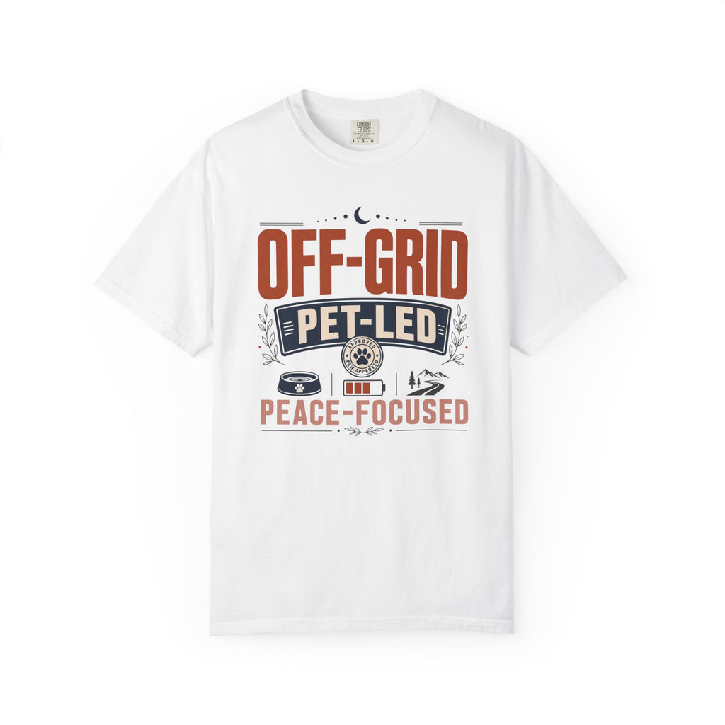 Off Grid Pet Led Peace Focused - T-Shirt
