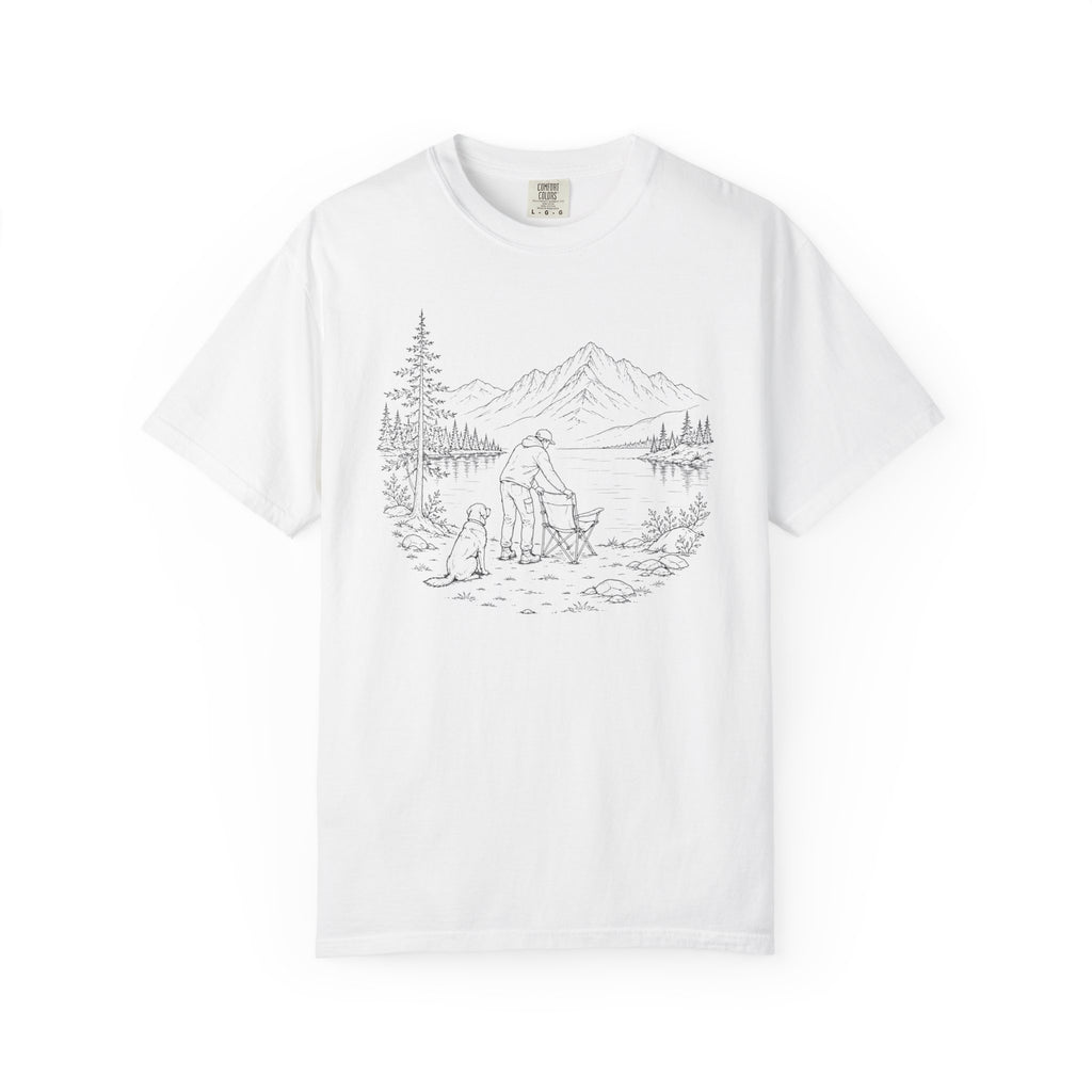 Camp Setup Requires Canine Supervision - T-Shirt