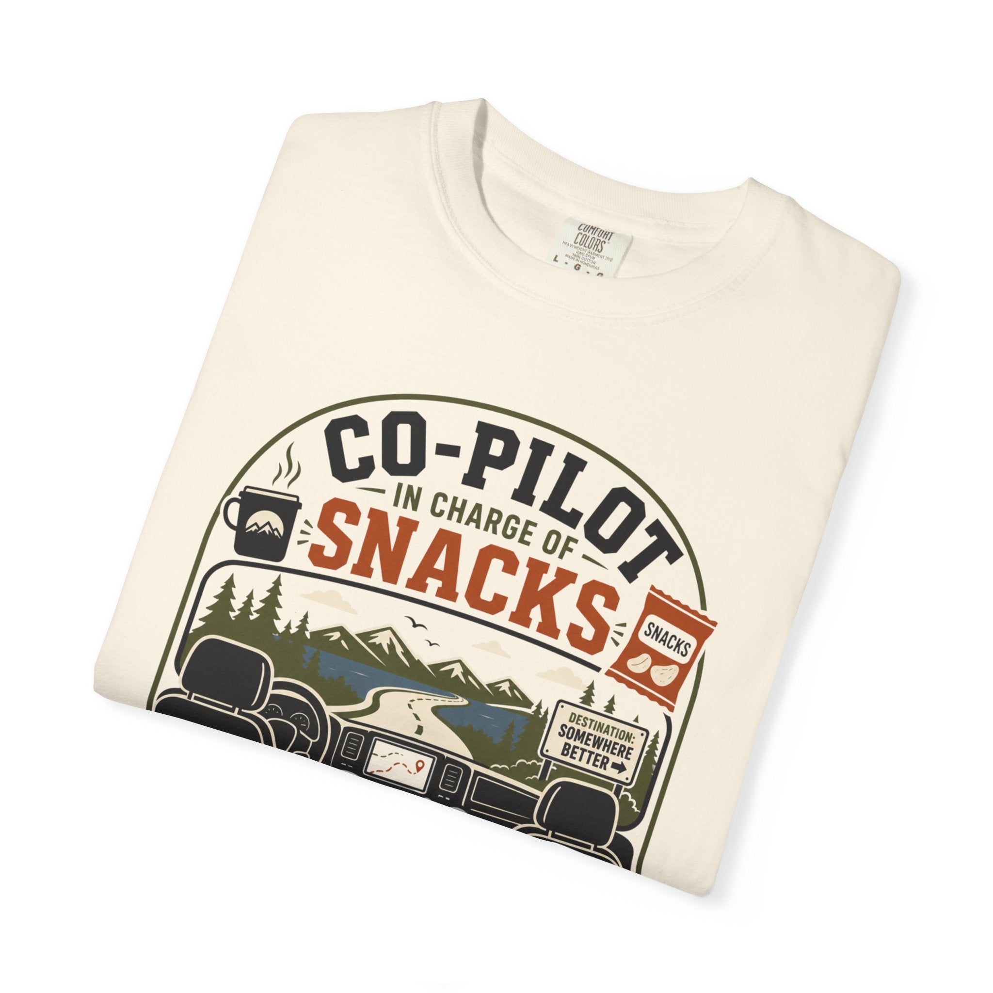 Co Pilot In Charge Of Snacks - T-Shirt