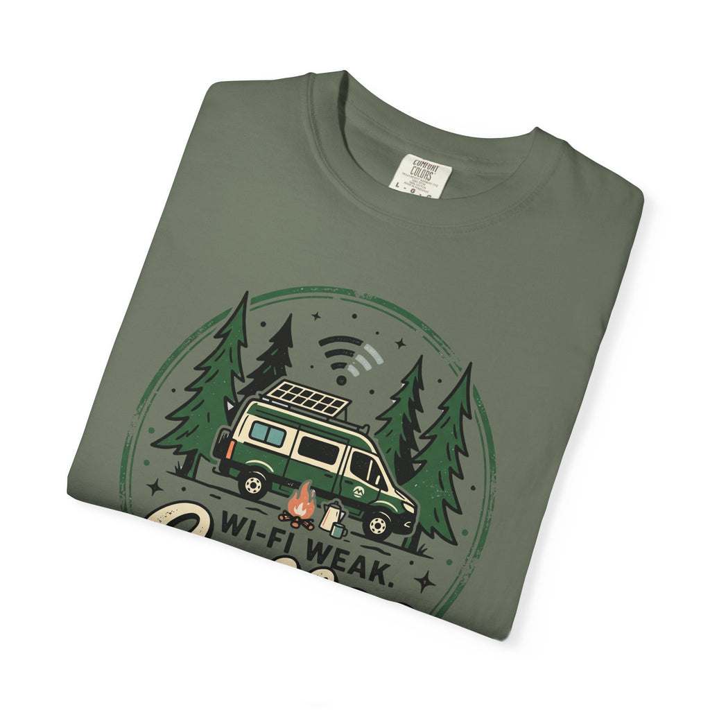 Wifi Weak Coffee Strong - T-Shirt
