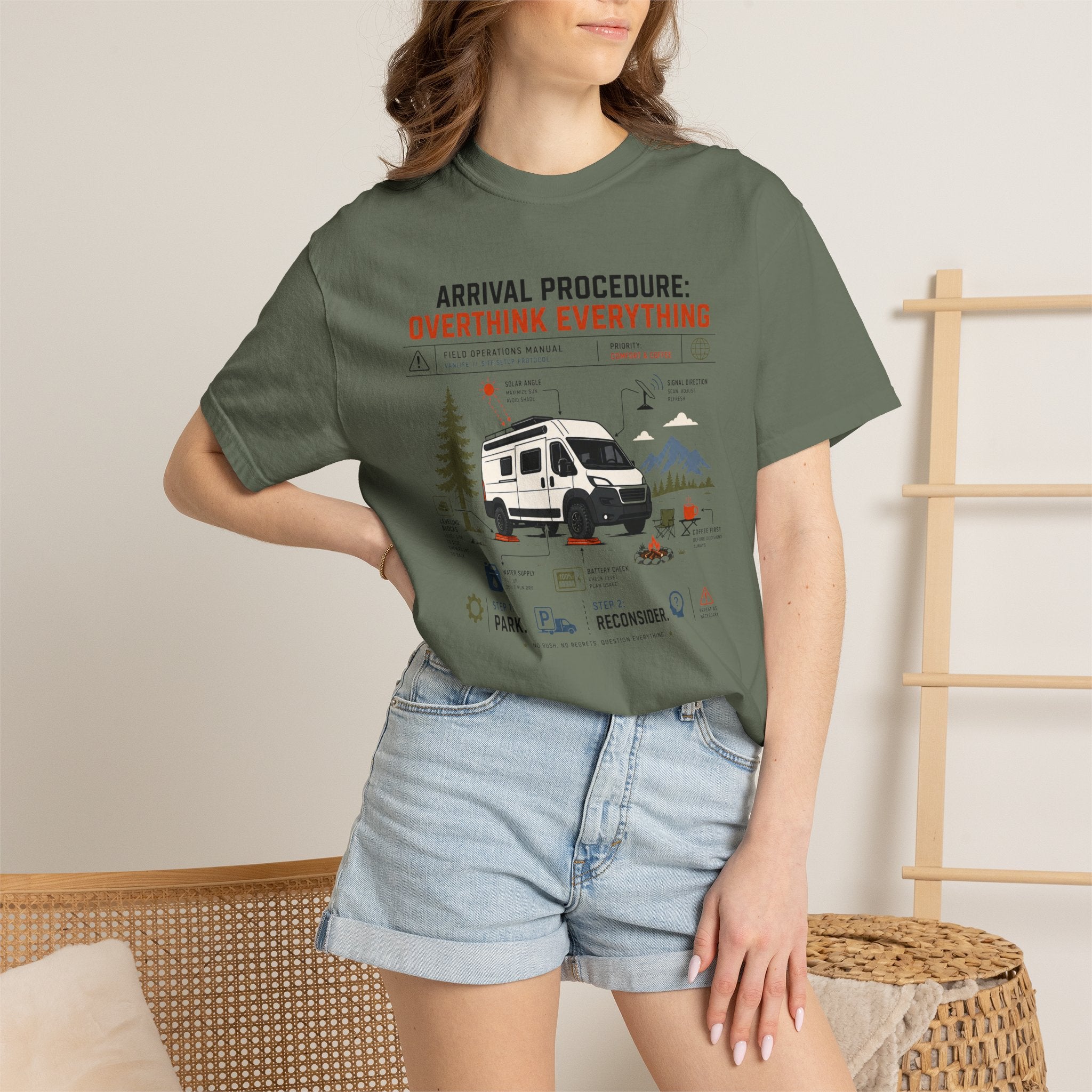 Arrival Procedure Overthink Everything - T-Shirt