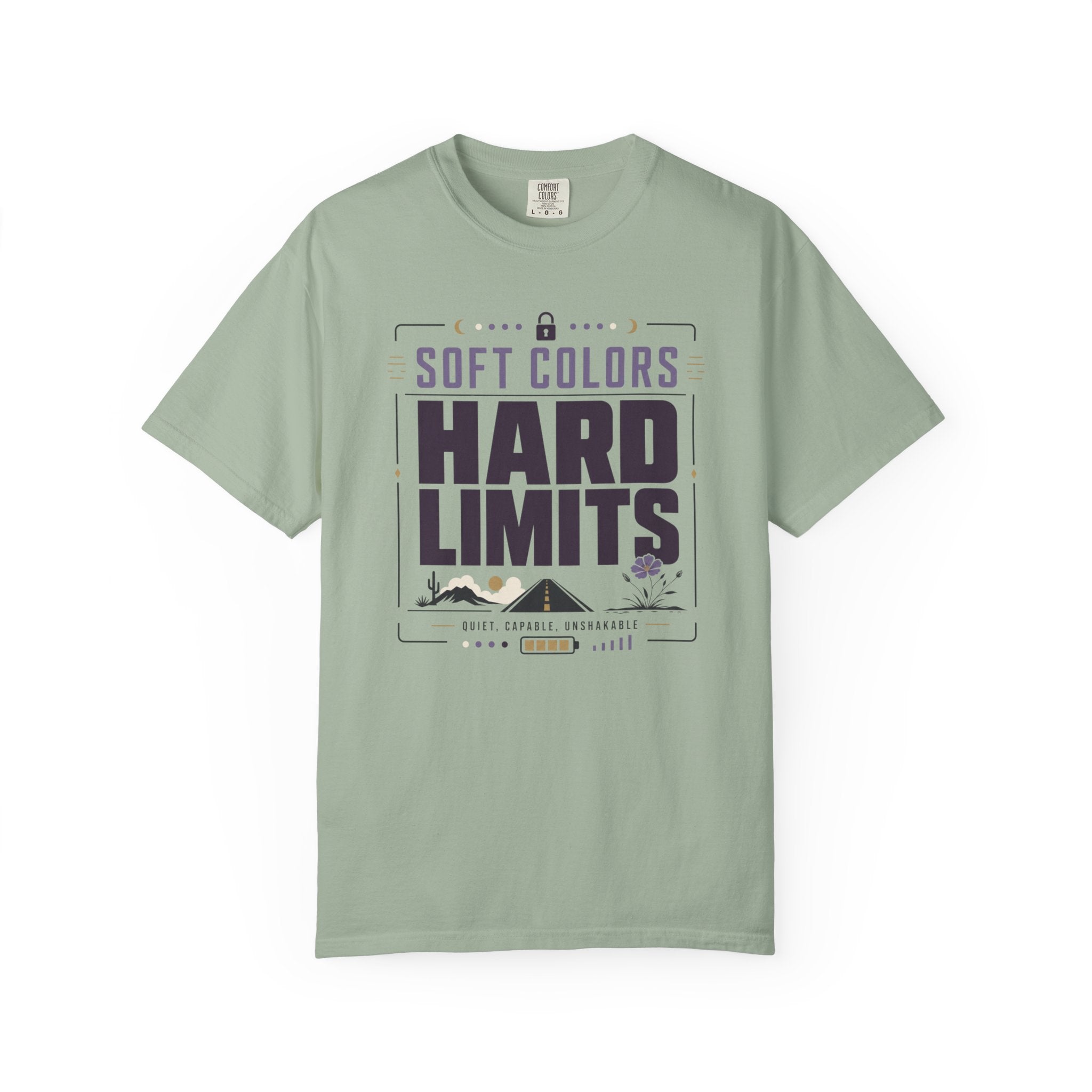 Soft Colors Hard Limits - T-Shirt