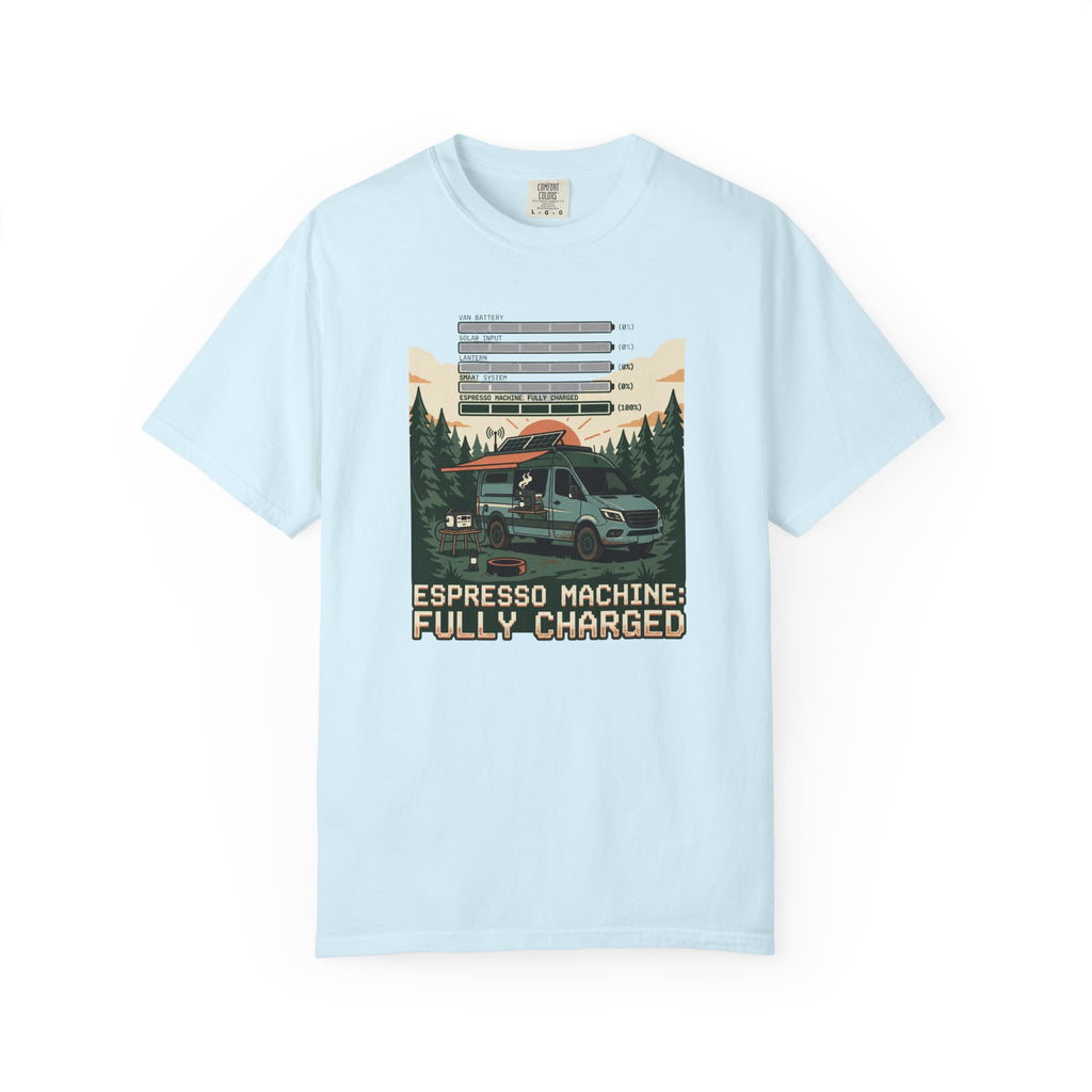 Espresso Machine Fully Charged - T-Shirt