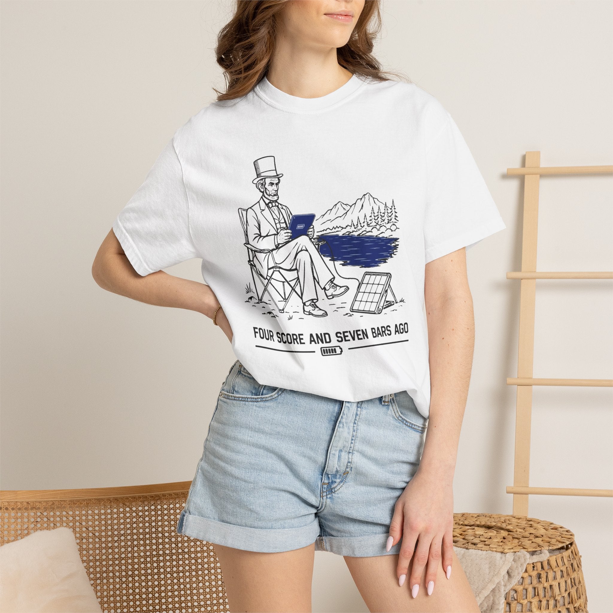Four Score And Seven Bars Ago - T-Shirt