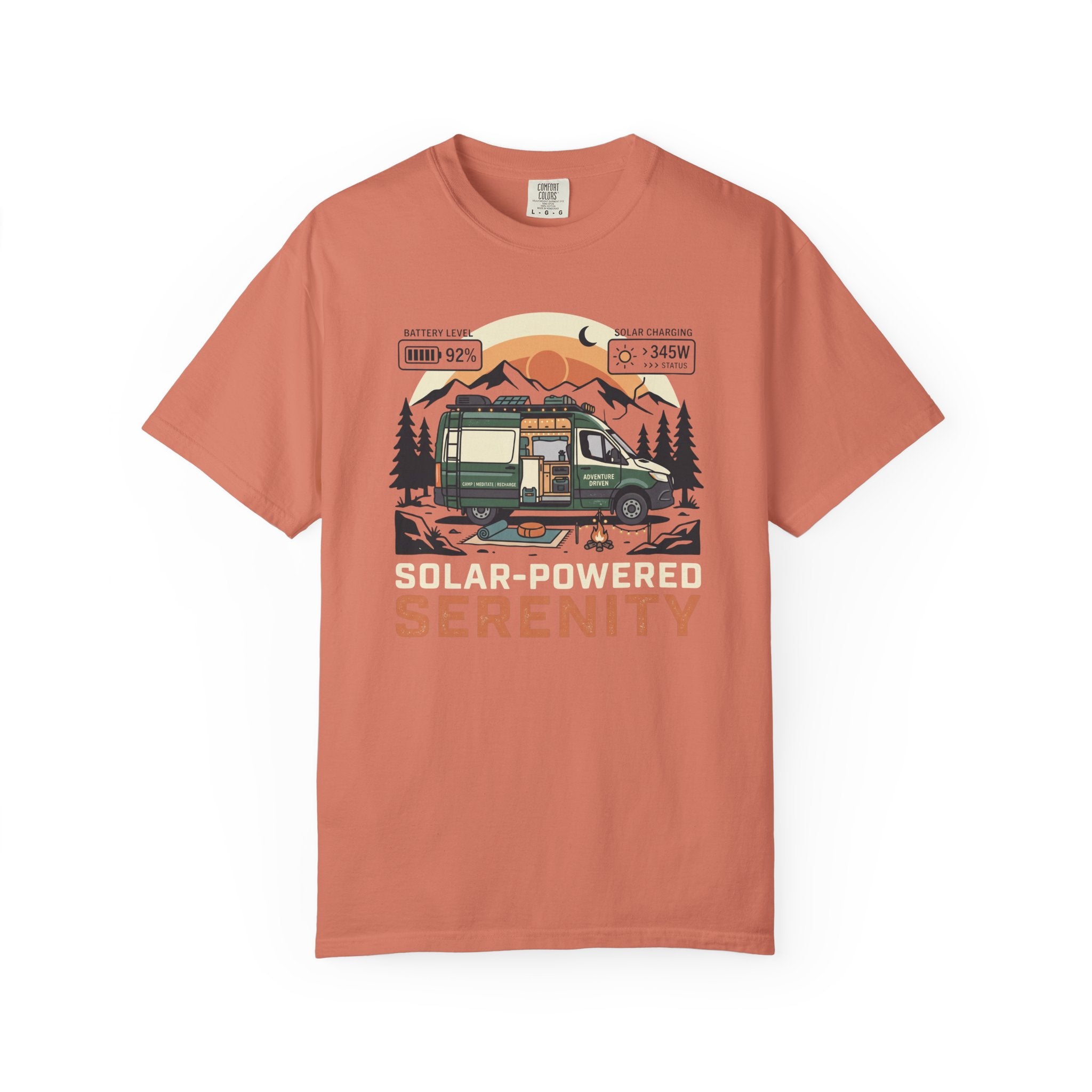 Solar-Powered Serenity - T-Shirt