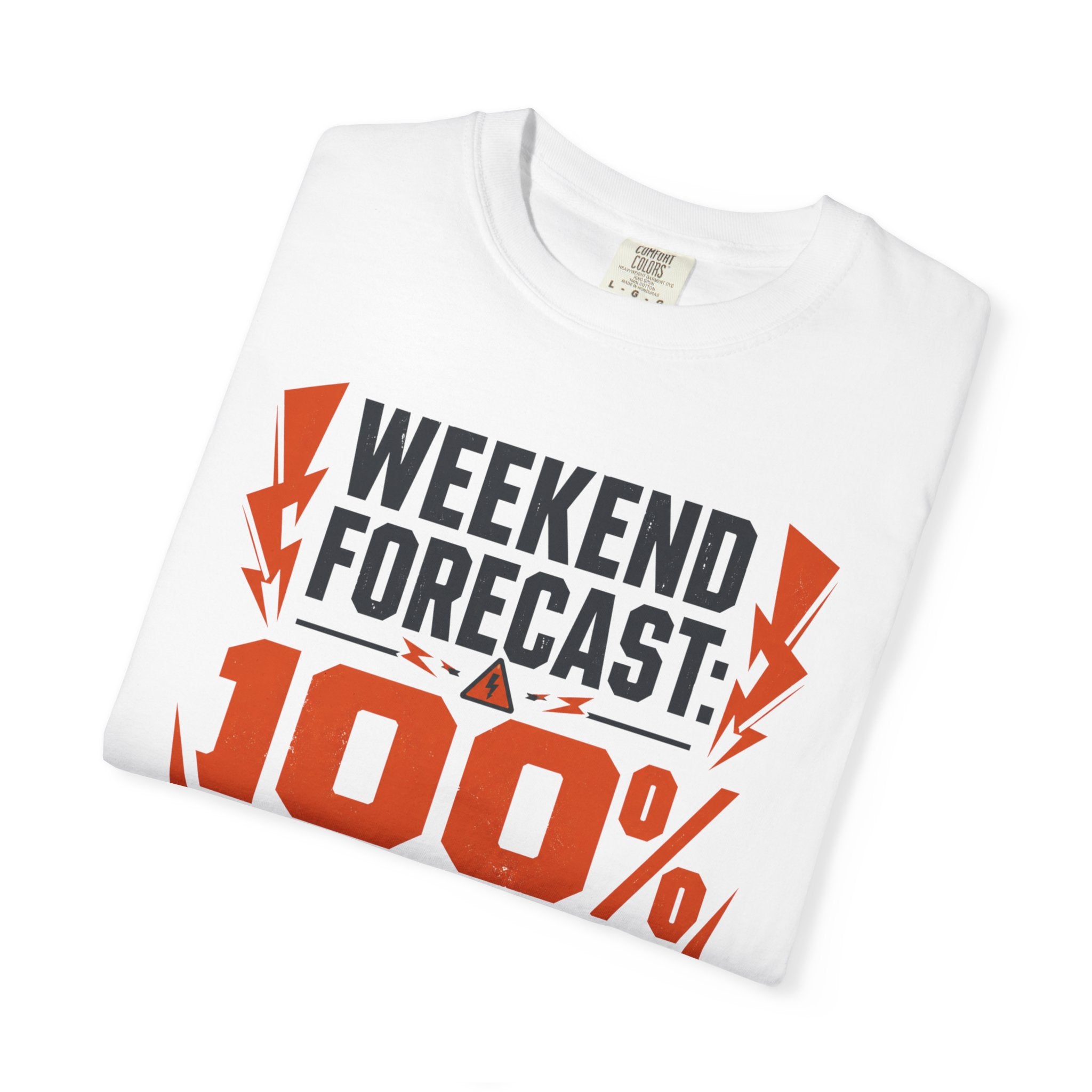 Weekend Forecast 100 Percent Charge - T-Shirt